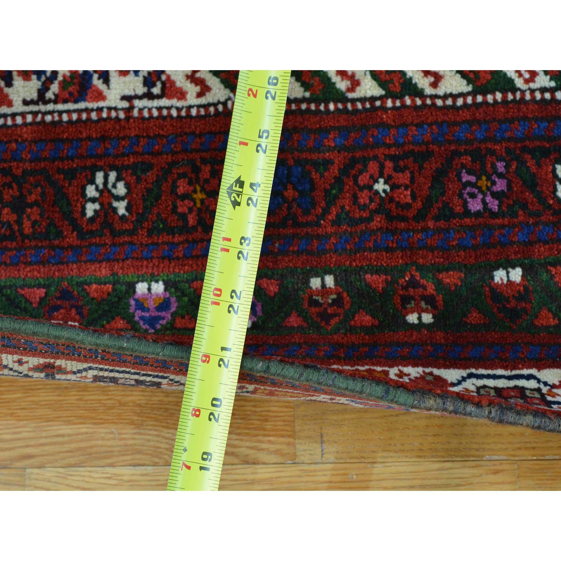 Other Antique Persian Northwest Boteh Design Runner Handmade Rug For Sale