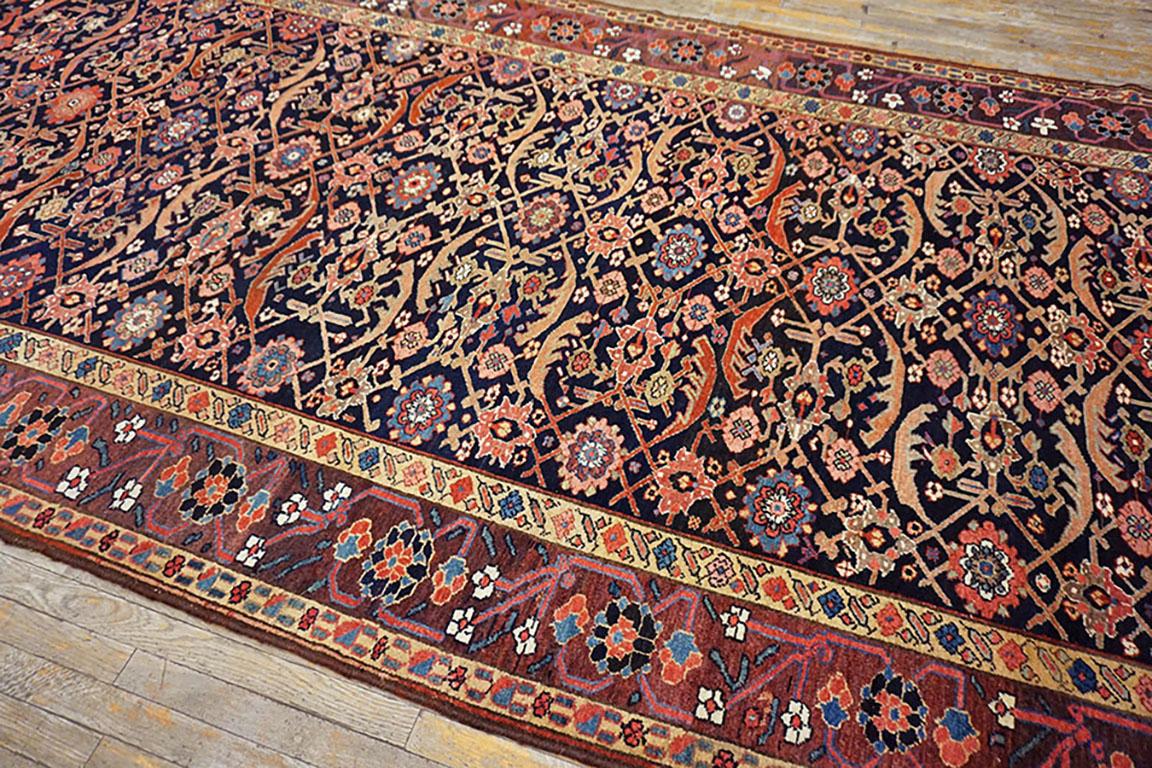 Wool Early 19th Century N.W. Persian Gallery Carpet Dated 1822 (7'4