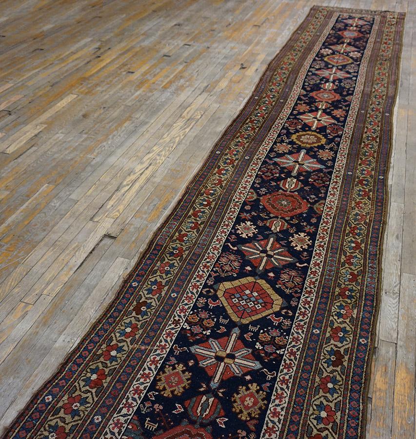 Hand-Woven 19th Century N.W. Persian Carpet ( 3'3