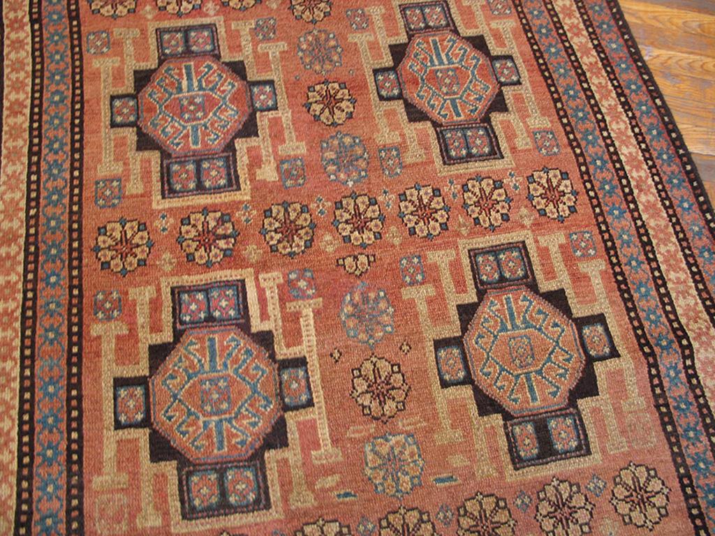 Wool 19th Century Persian N.W. Carpet ( 4' x 9'8