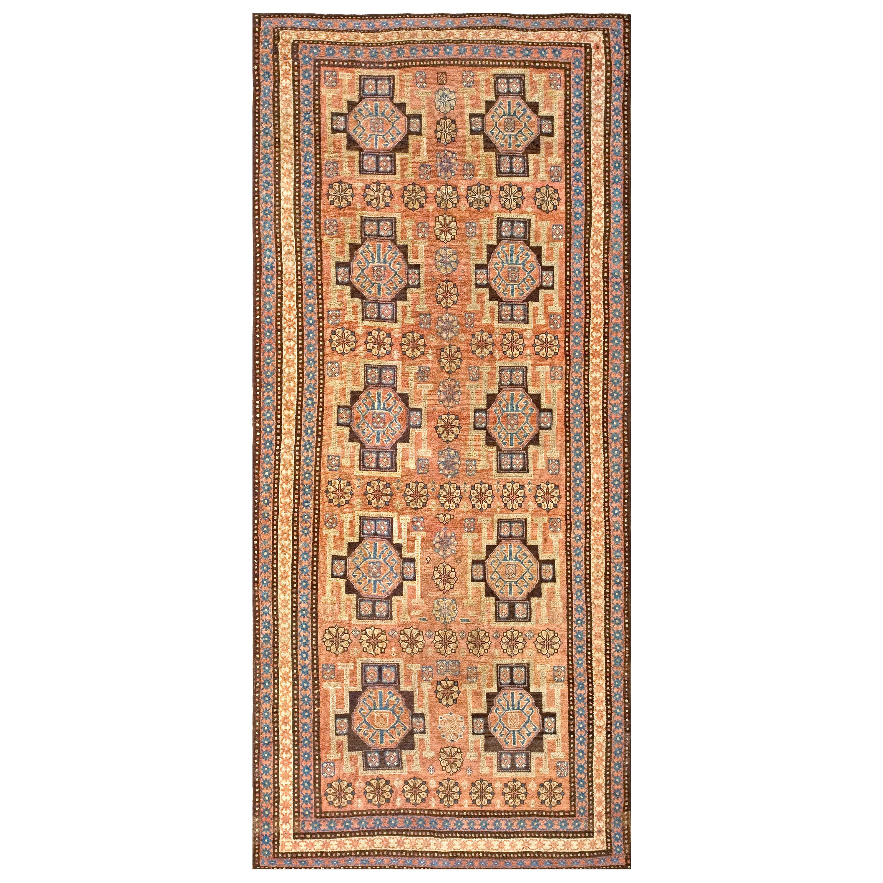 19th Century Persian N.W. Carpet ( 4' x 9'8" - 122 x 295 ) For Sale