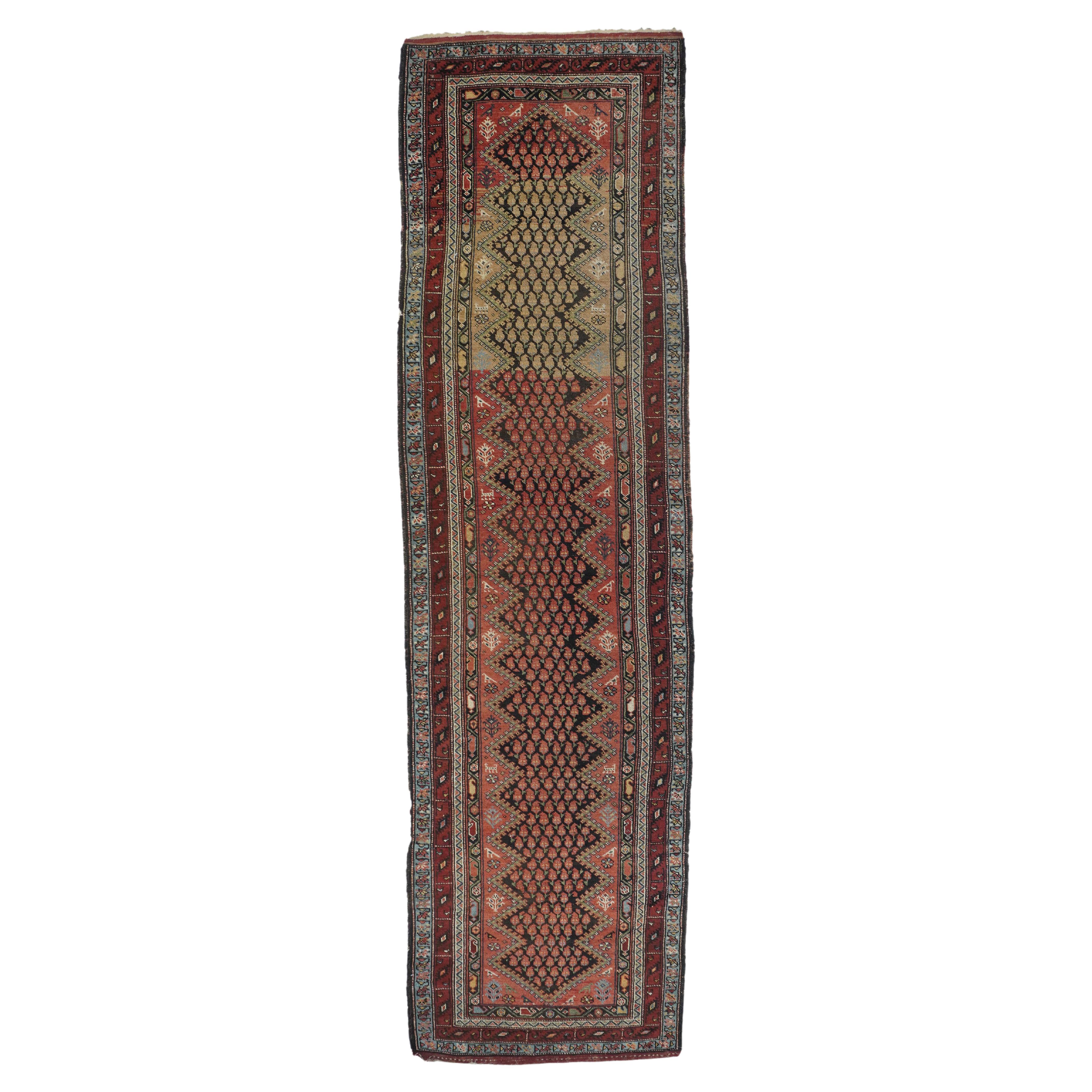 Antique NW Persian Runner 3'2'' x 13'2''