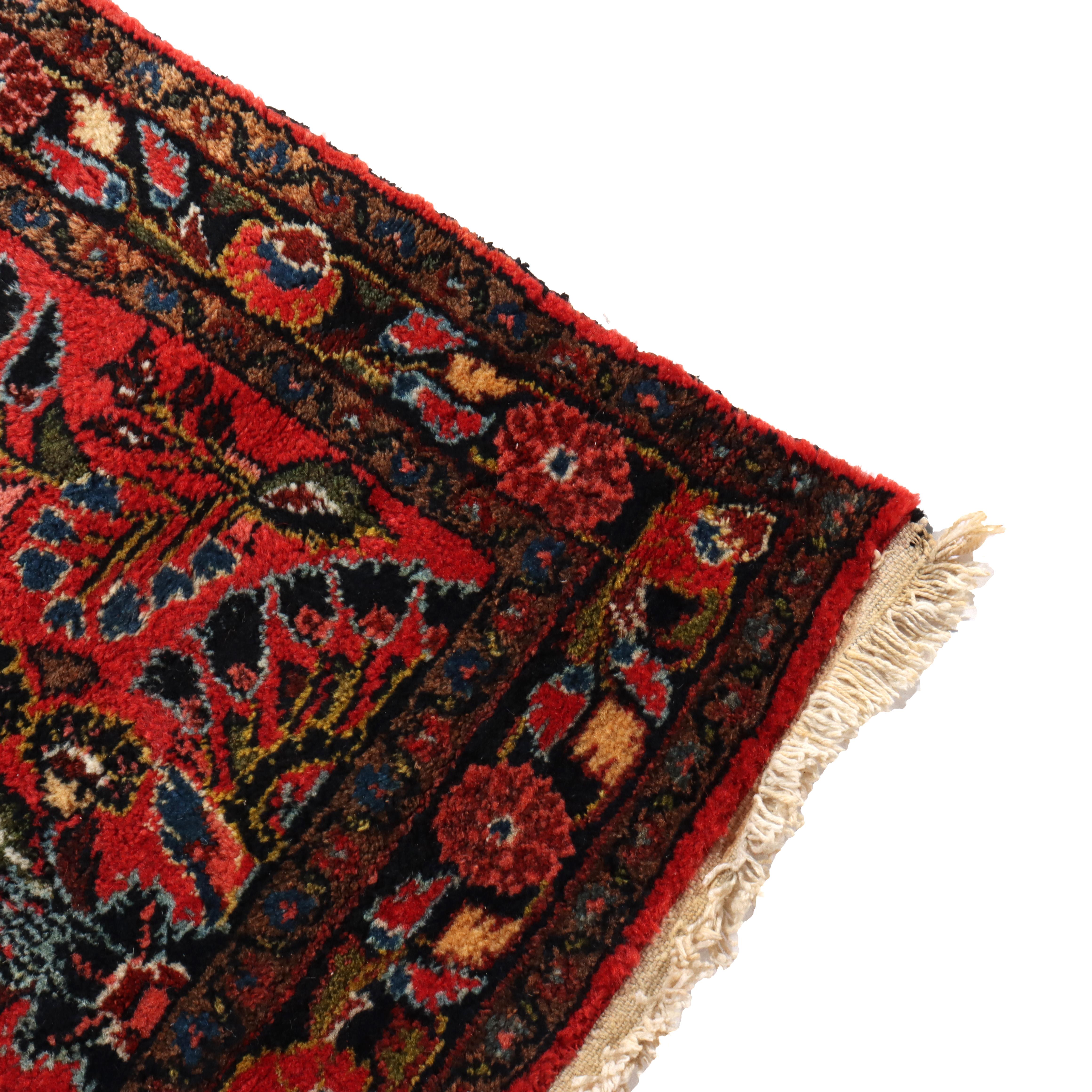Antike persische orientalische Wolle Teppich Läufer C1930 im Angebot 7