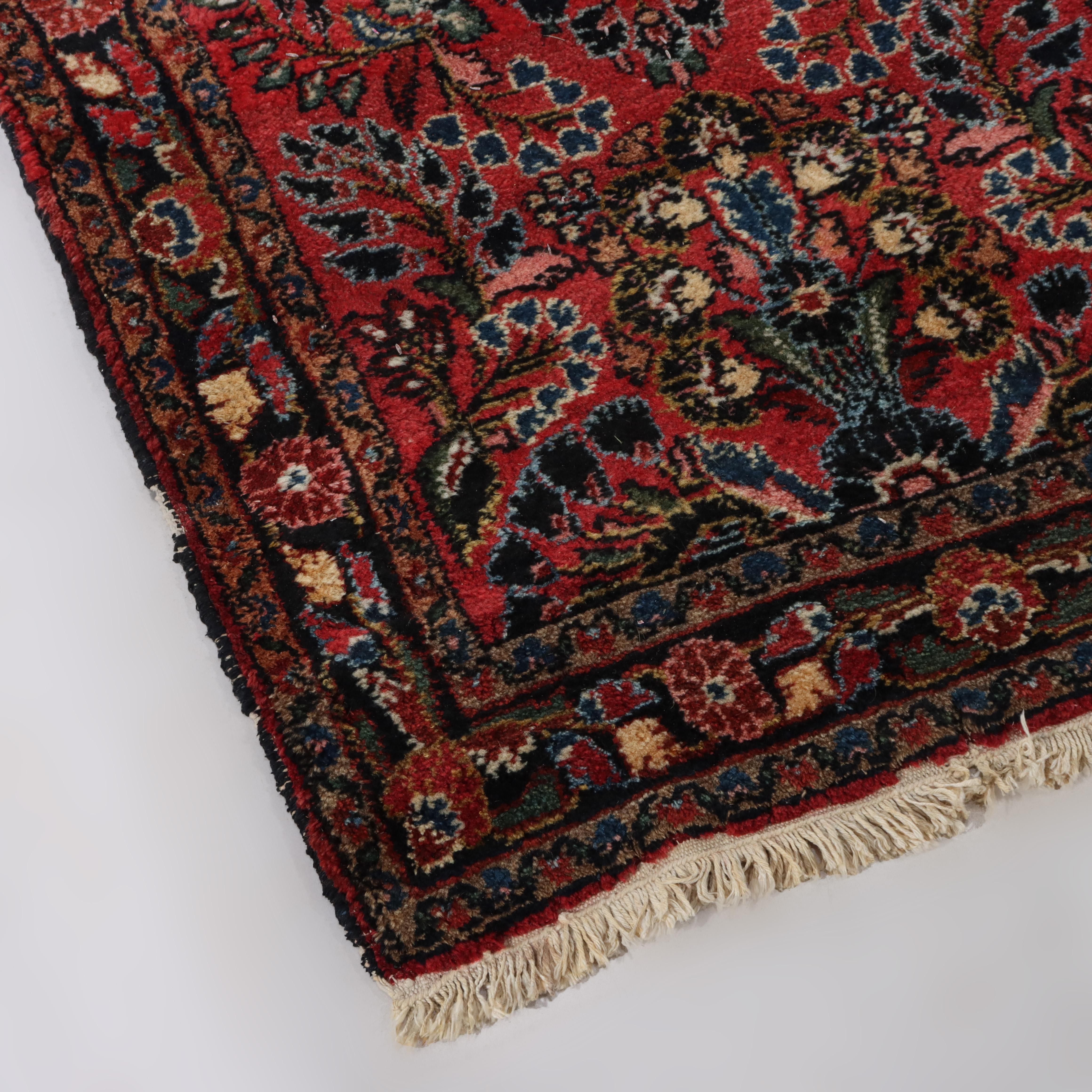Antike persische orientalische Wolle Teppich Läufer C1930 (20. Jahrhundert) im Angebot