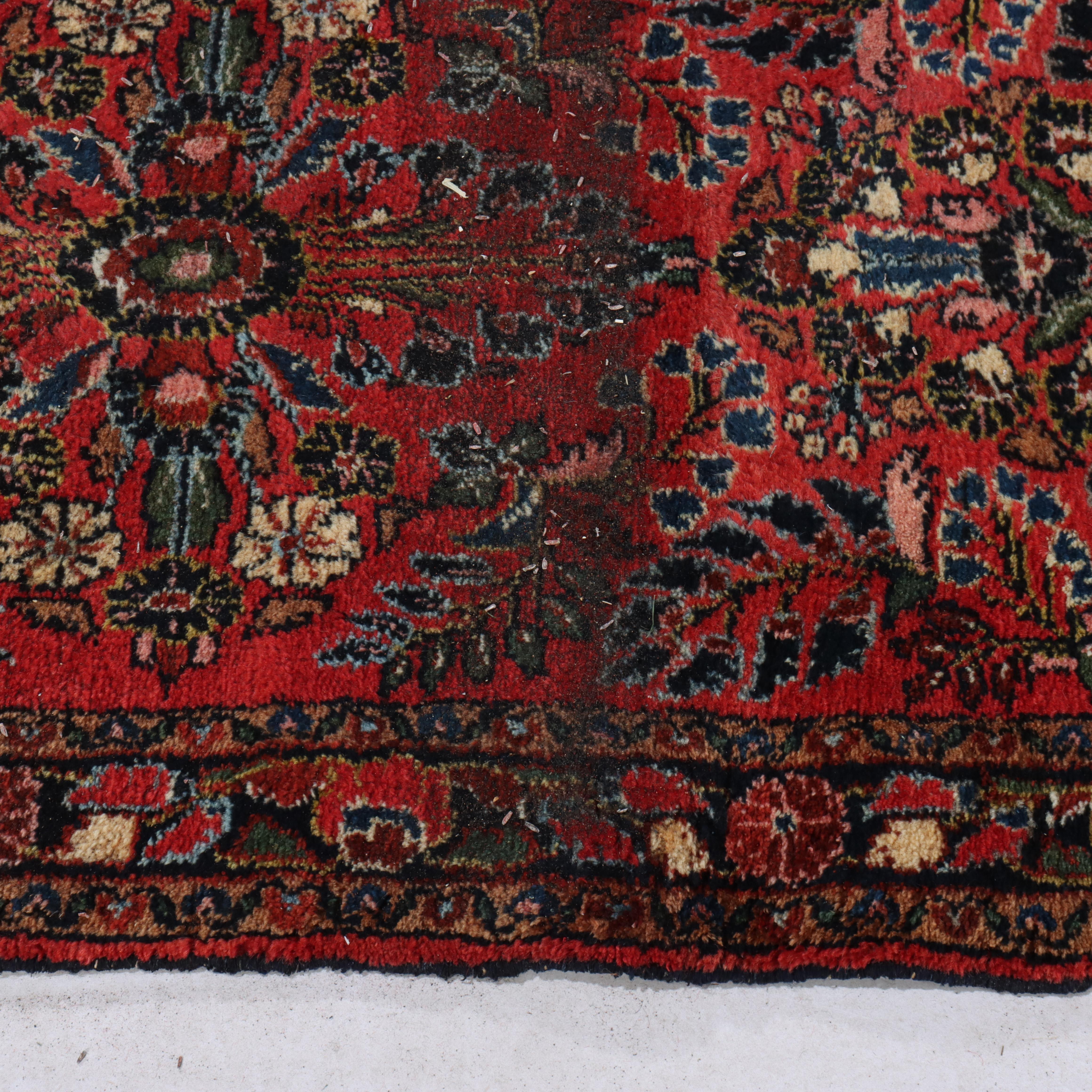 Antike persische orientalische Wolle Teppich Läufer C1930 im Angebot 2