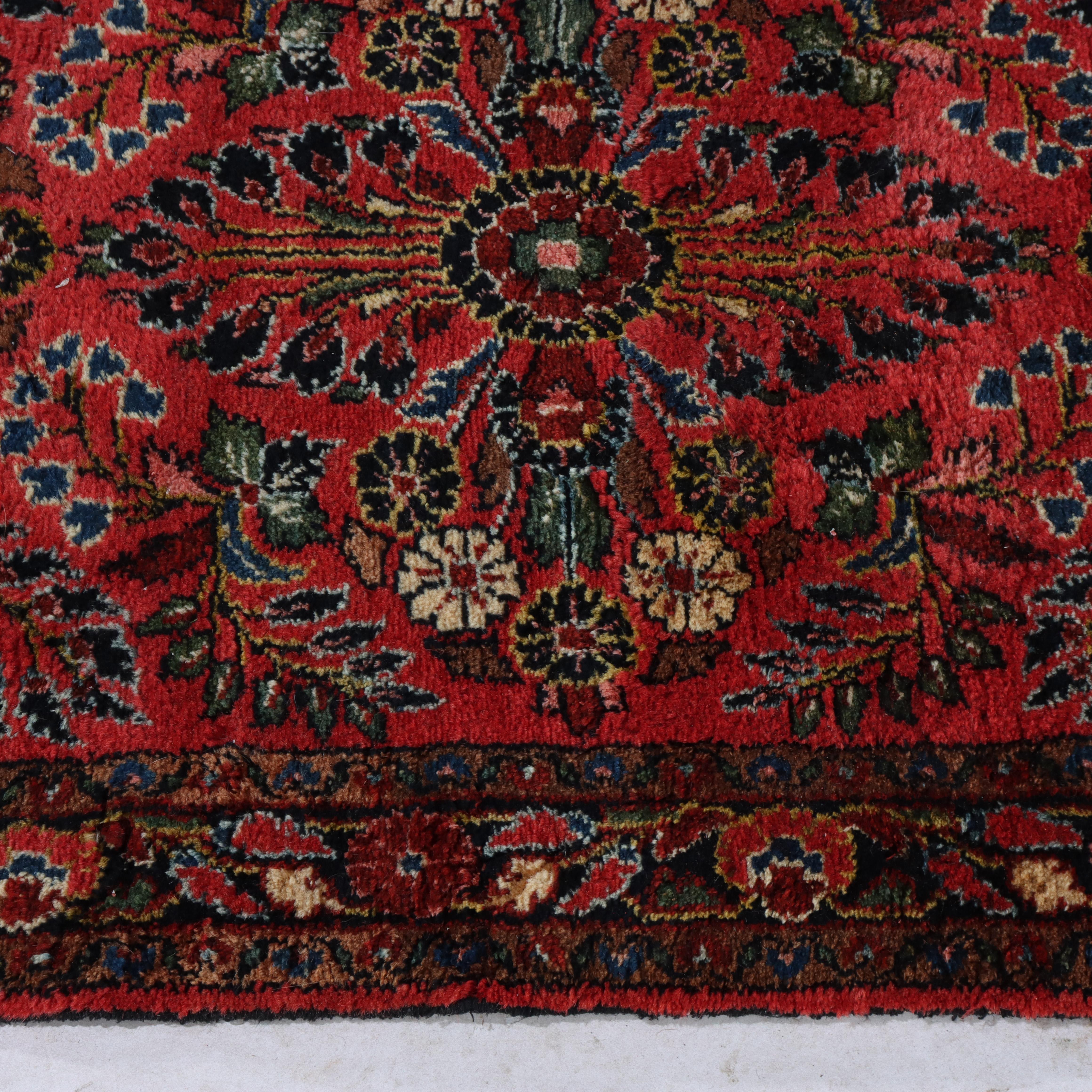Antike persische orientalische Wolle Teppich Läufer C1930 im Angebot 3