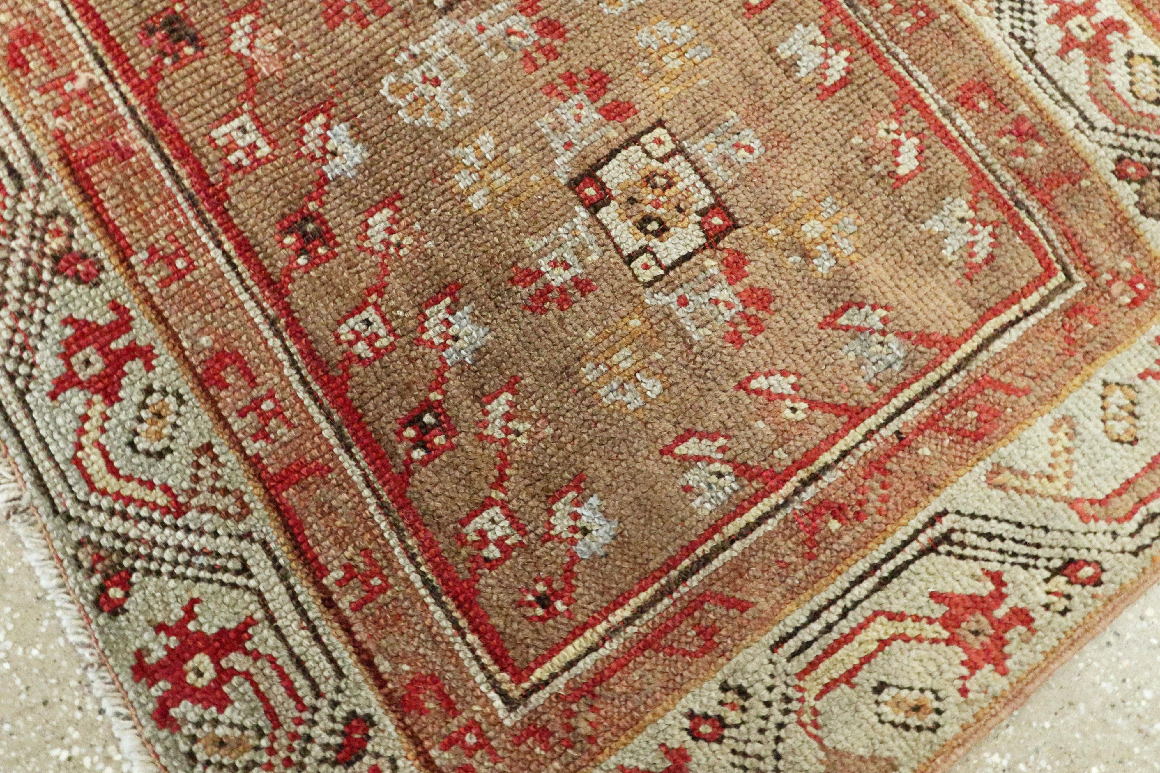 Antique Turkish Ghiordes Carpet 1