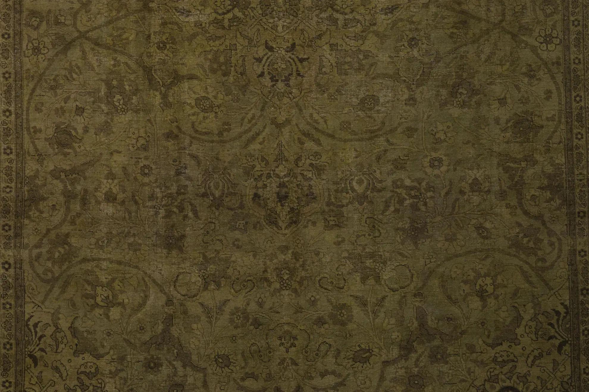 Wool Antique Persian Over Size Rug - In Transitional Style For Sale