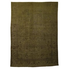 Antique Persian Over Size Rug - In Transitional Style