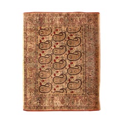 Antique Persian Paisley Kerman Rug 1'9" x 1'4"