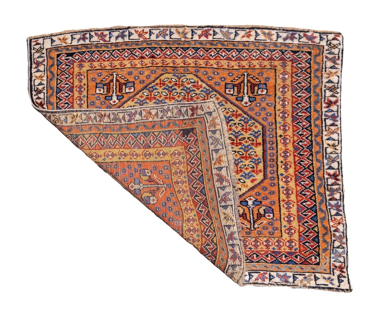 Tappeto antico persiano Qashqai 1'7