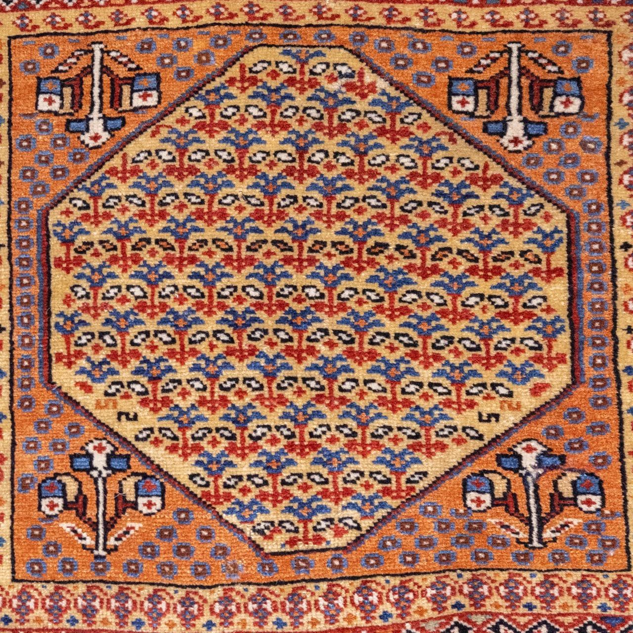 Persiano Tappeto persiano antico Qashqai 1'7