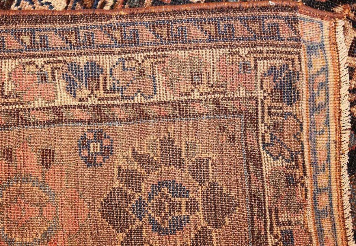Wool Antique Persian Qashqai Rug For Sale