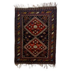 Antique Persian Qashqai Rug 3’10" x 5’4"