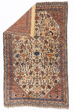 Antique Persian Qashqai Rug 4’0” x 6’6”