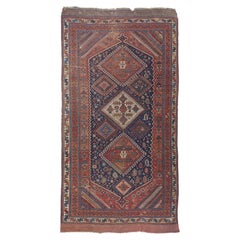Antique Persian Qashqai Rug 4’7" x 9’6”
