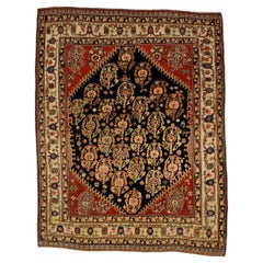 Antique Persian Qashqai Rug 4'8" x 6'0"