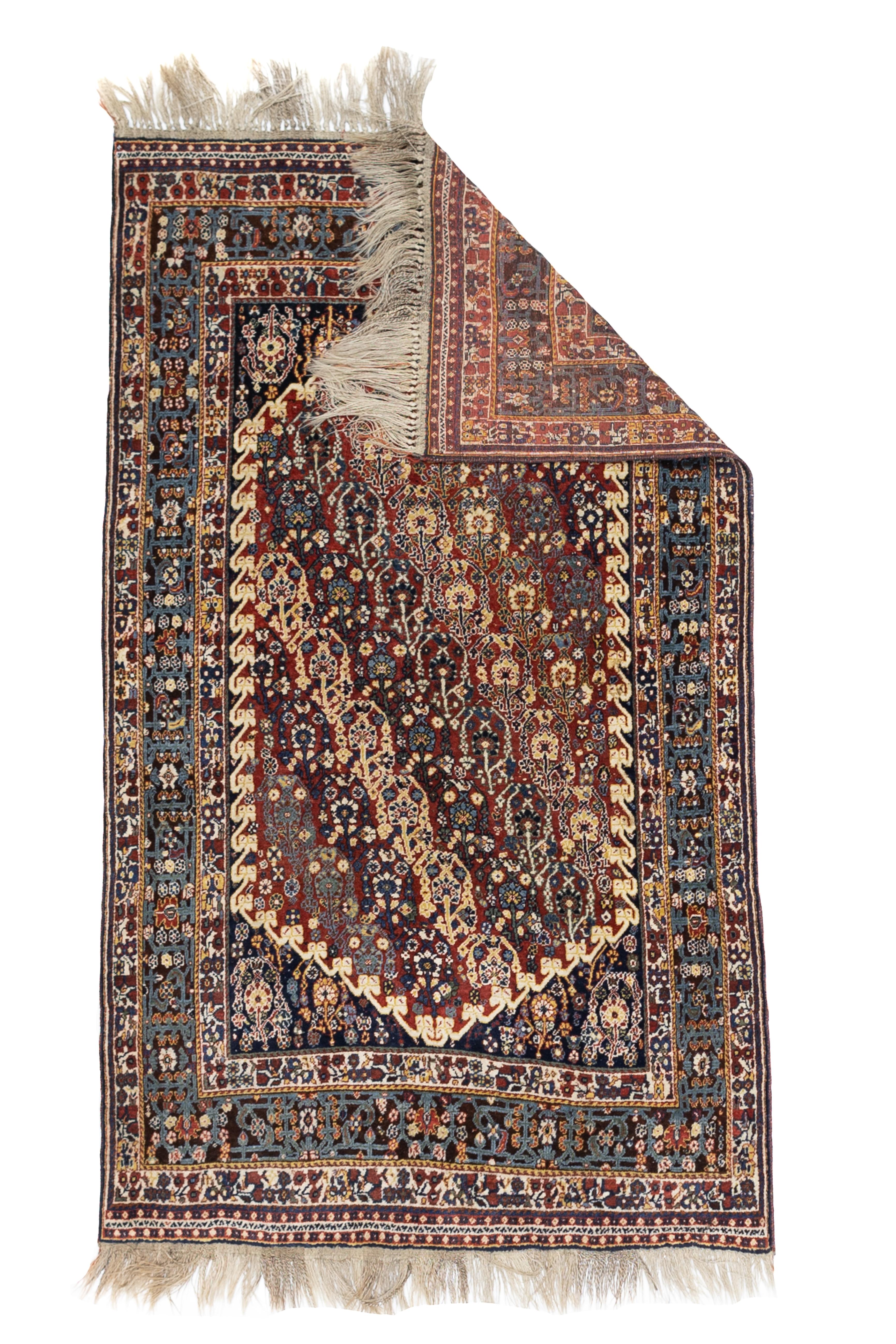 Tappeto antico persiano Qashqai 4'8