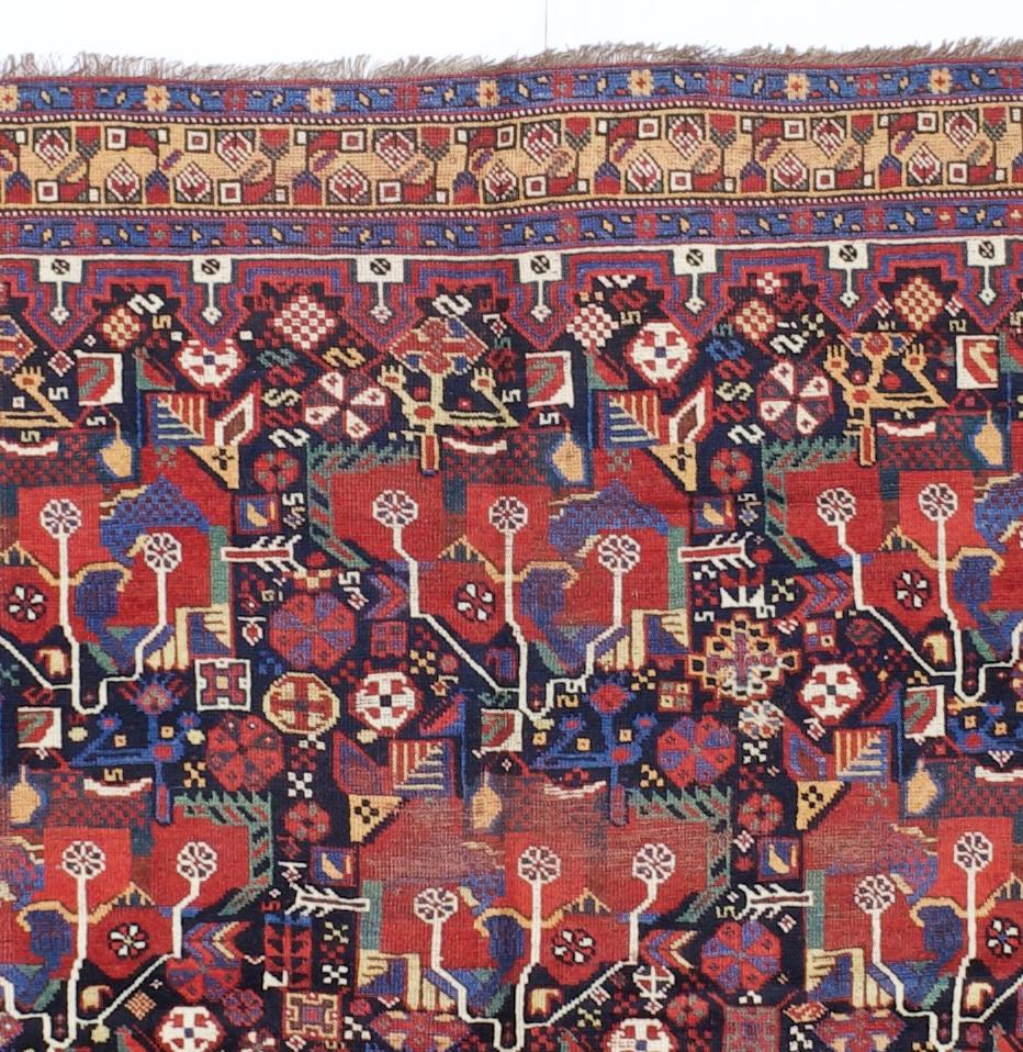 Tappeto antico Persiano Qashqai 5'3