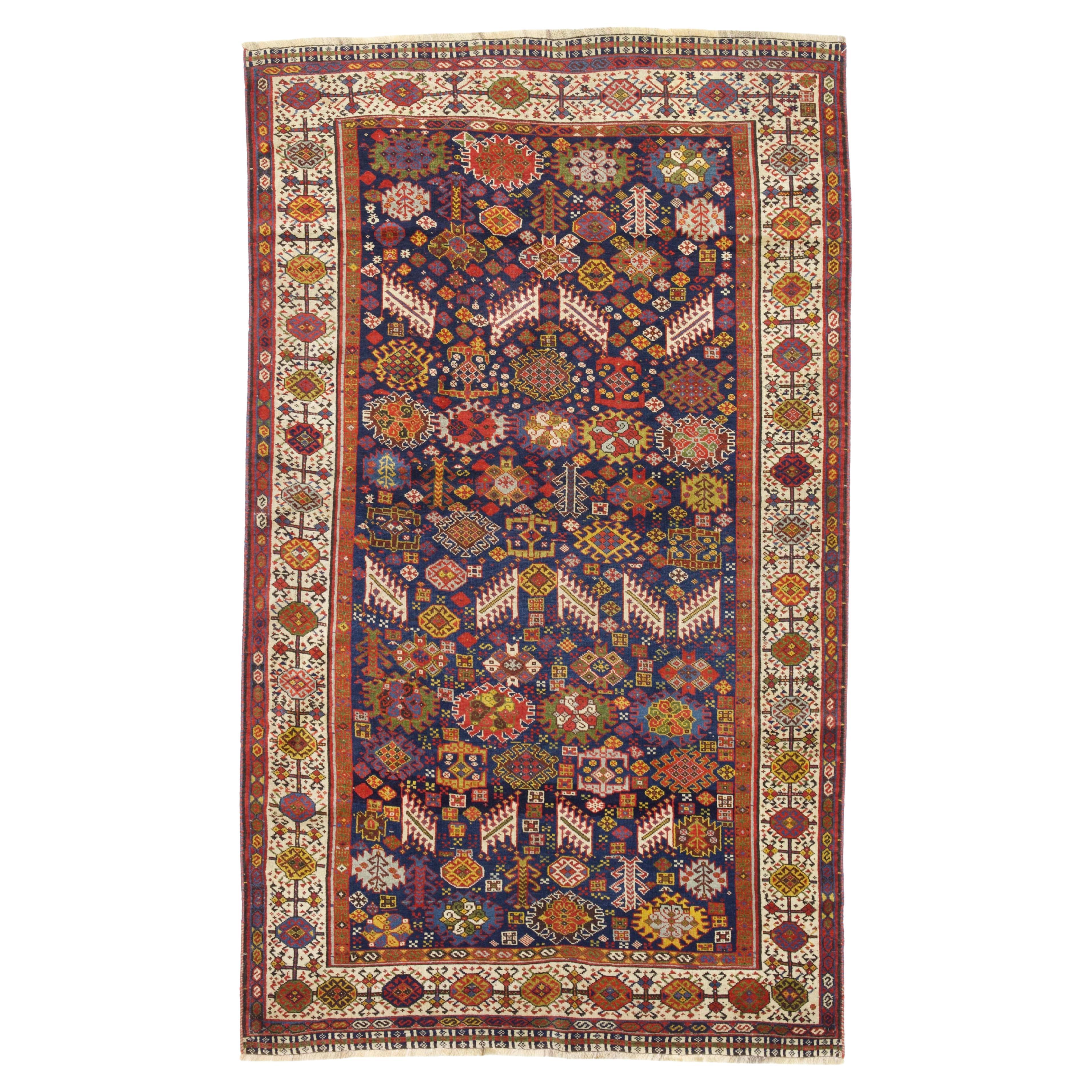 Antique Persian Qashqai Rug 5’3" x 9’1”