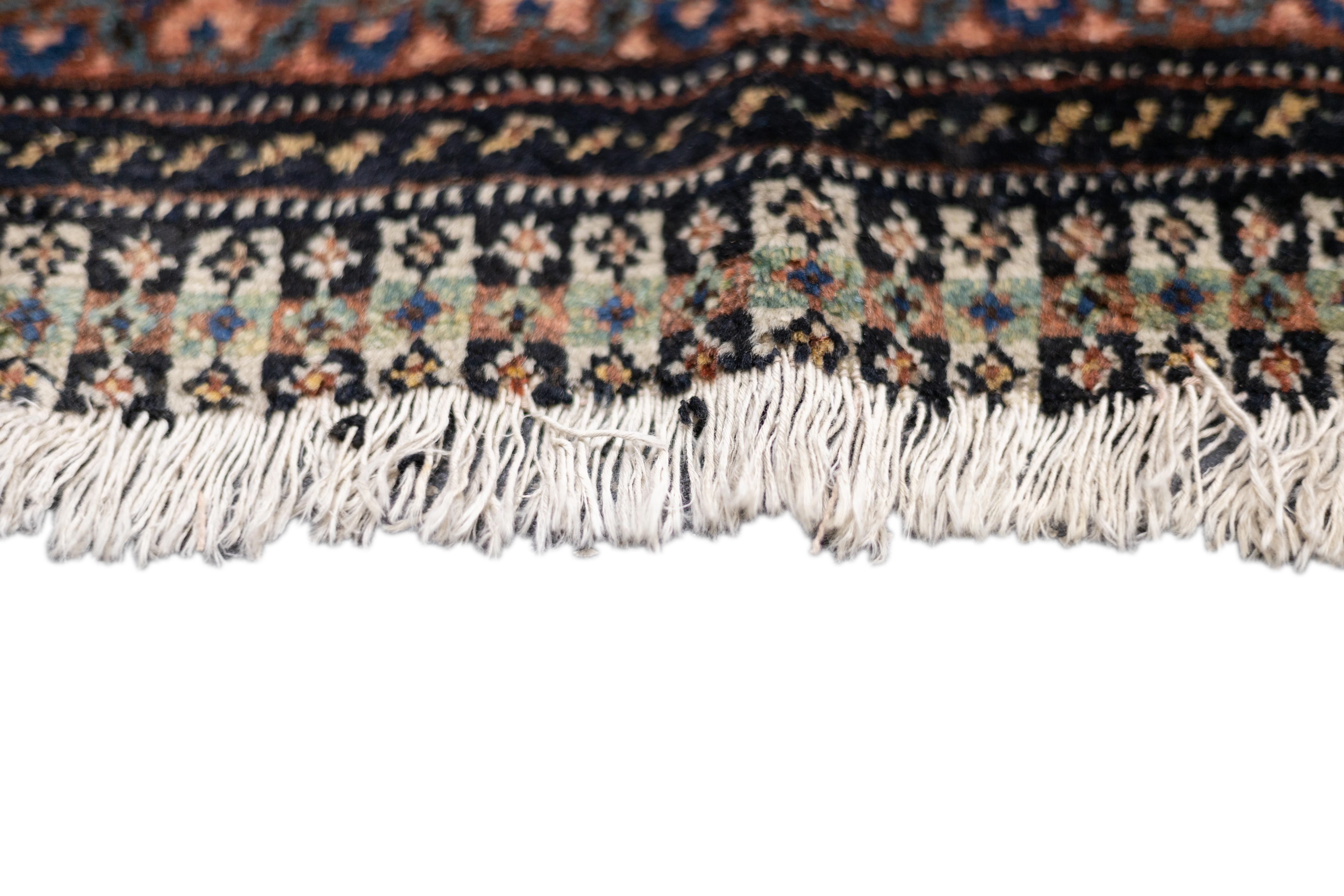 Antique Persian Qashqai Rug 6'11'' x 10'6'' For Sale 2