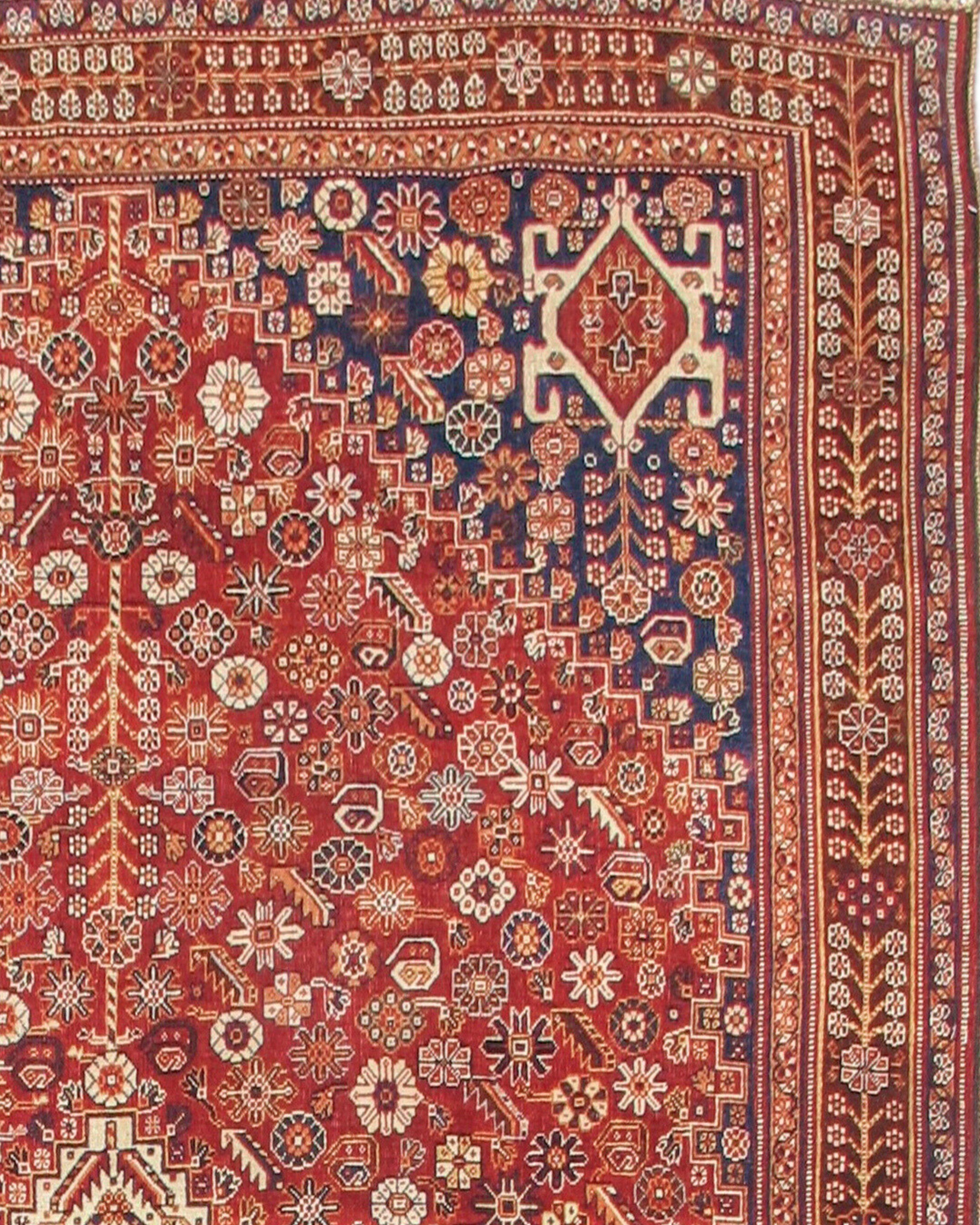 Antique Persian Qashqai Rug, c. 1900

Additional Information:
Dimensions: 5'5