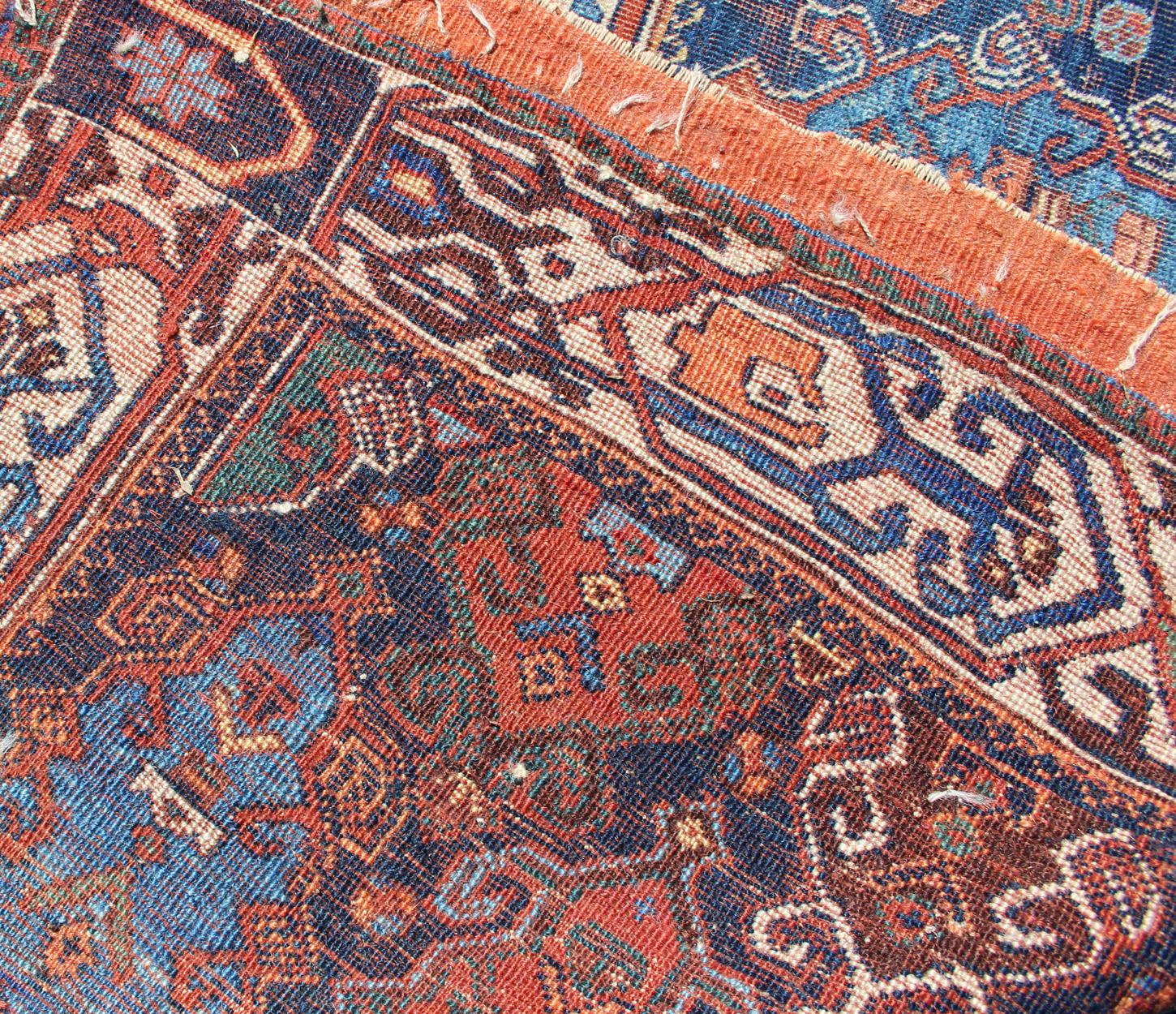 19th Century Antique Persian Qashqai Rug