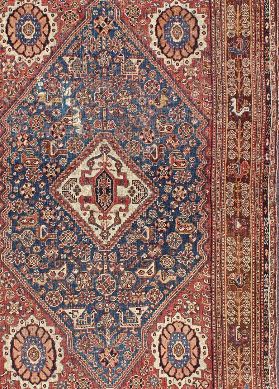 faded red persian rug