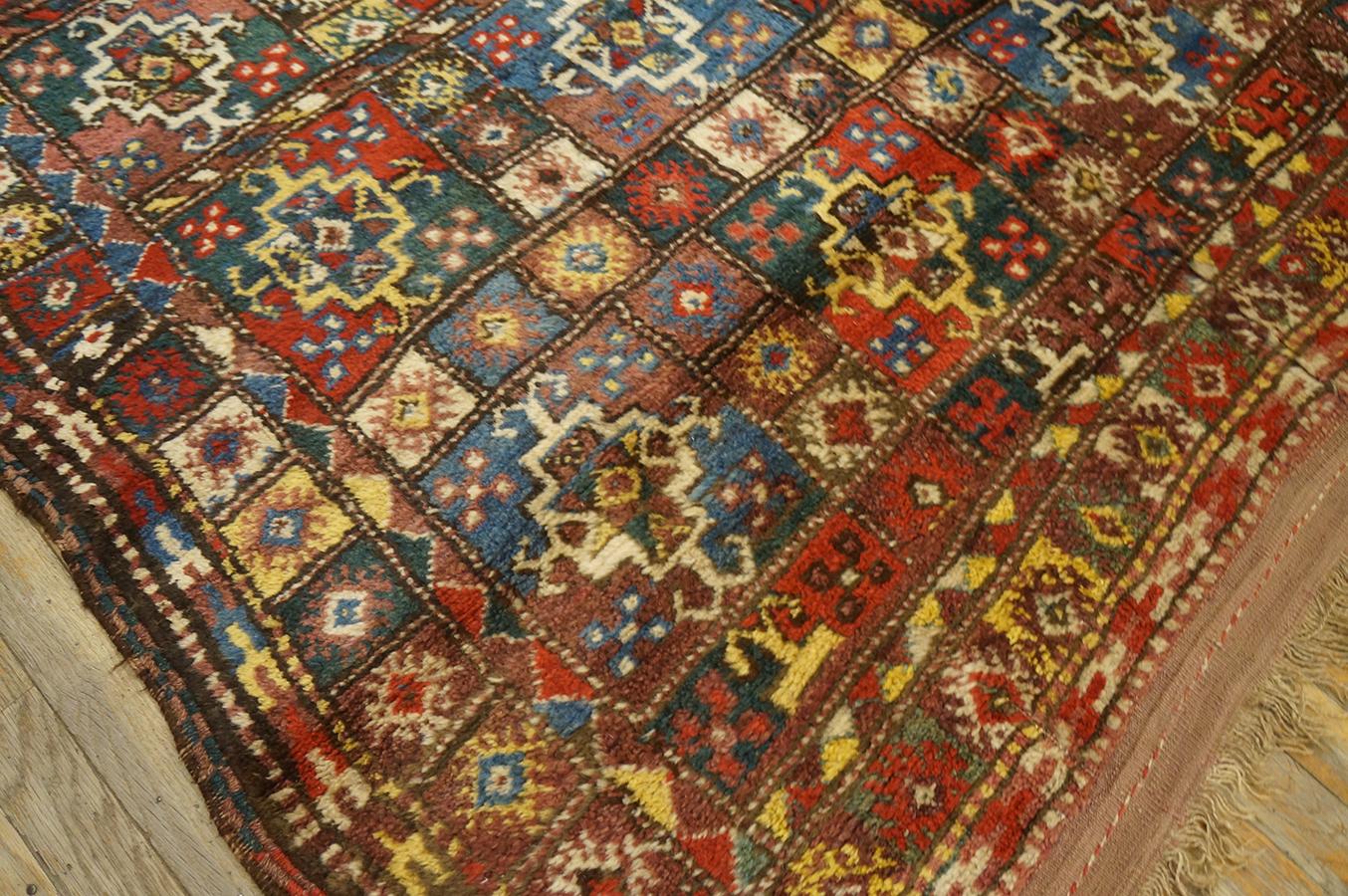 Antique Persian Quchan Rug 5' 4'' x 7' 8'' For Sale 4