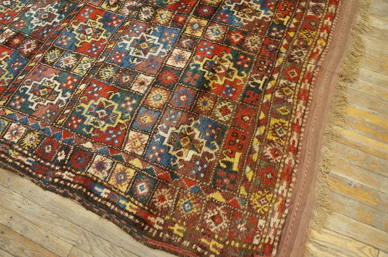 Antique Persian Quchan Rug 5' 4'' x 7' 8'' For Sale 7
