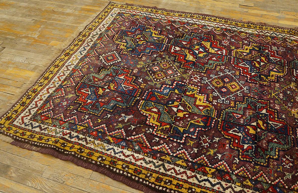 Early 20th Century Antique Persian Quchan Rug 5' 2