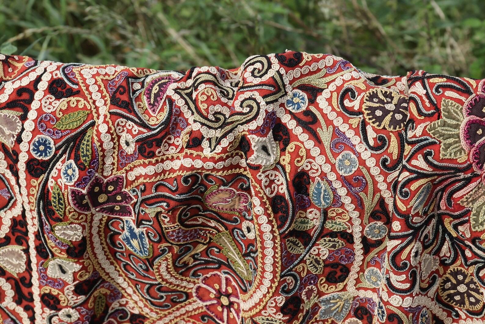 Perse ancien  broderie Rashti Douzi en vente 2