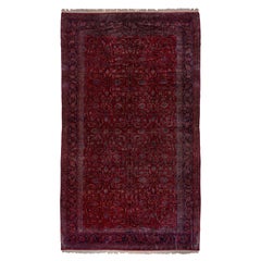 Tapis de Kashan rouge persan ancien, vers les années 1920