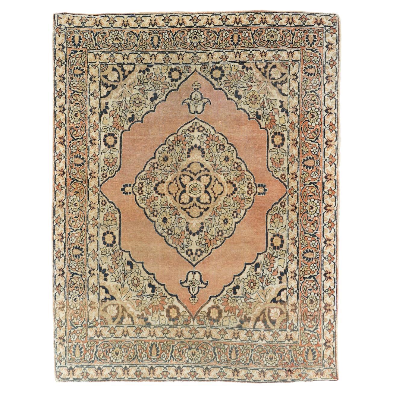 Antique Persian Rug 4'0" x 5'0"