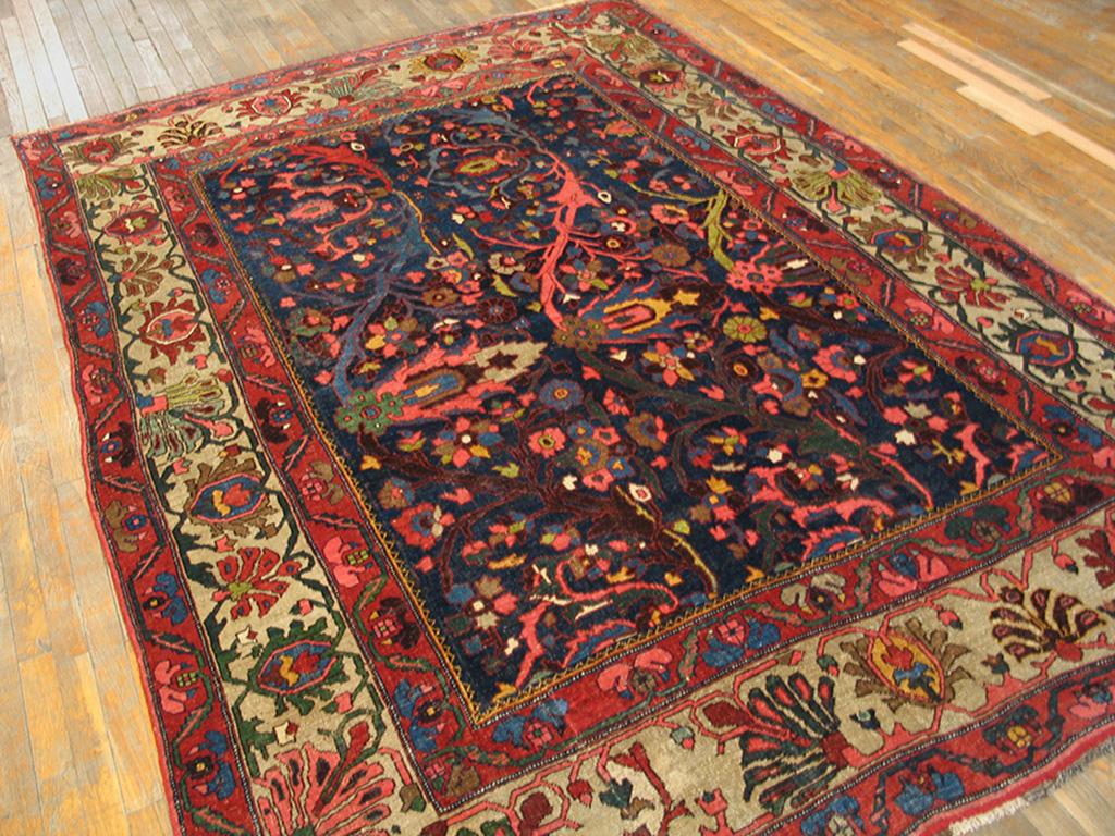 Early 20th Century Late 19th Century Persian Bijar Carpet ( 7' x 9' 7'' - 213 x 292 cm ) For Sale