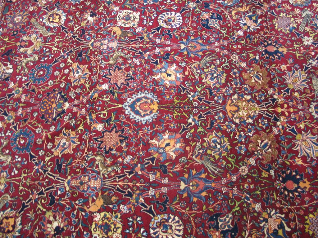 Antique Persian Rug In Good Condition For Sale In New York, NY