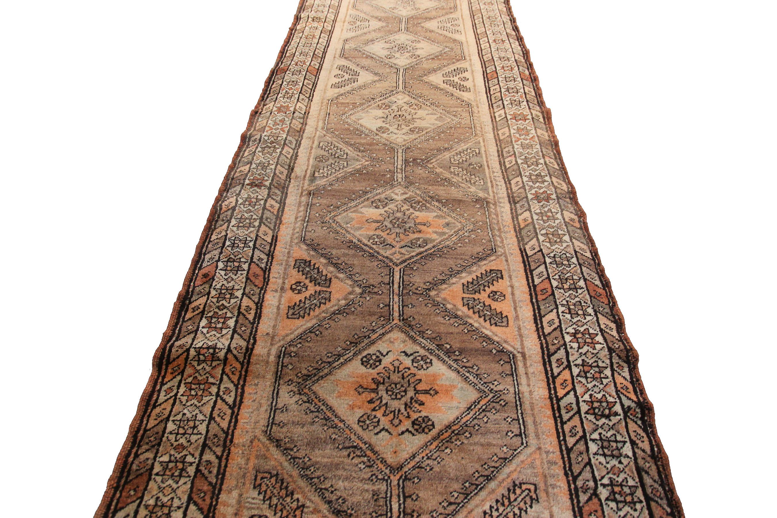 Antique Persian Rug Antique Persian Runner Sarab Runner 3x14 Wool Foundation For Sale 1