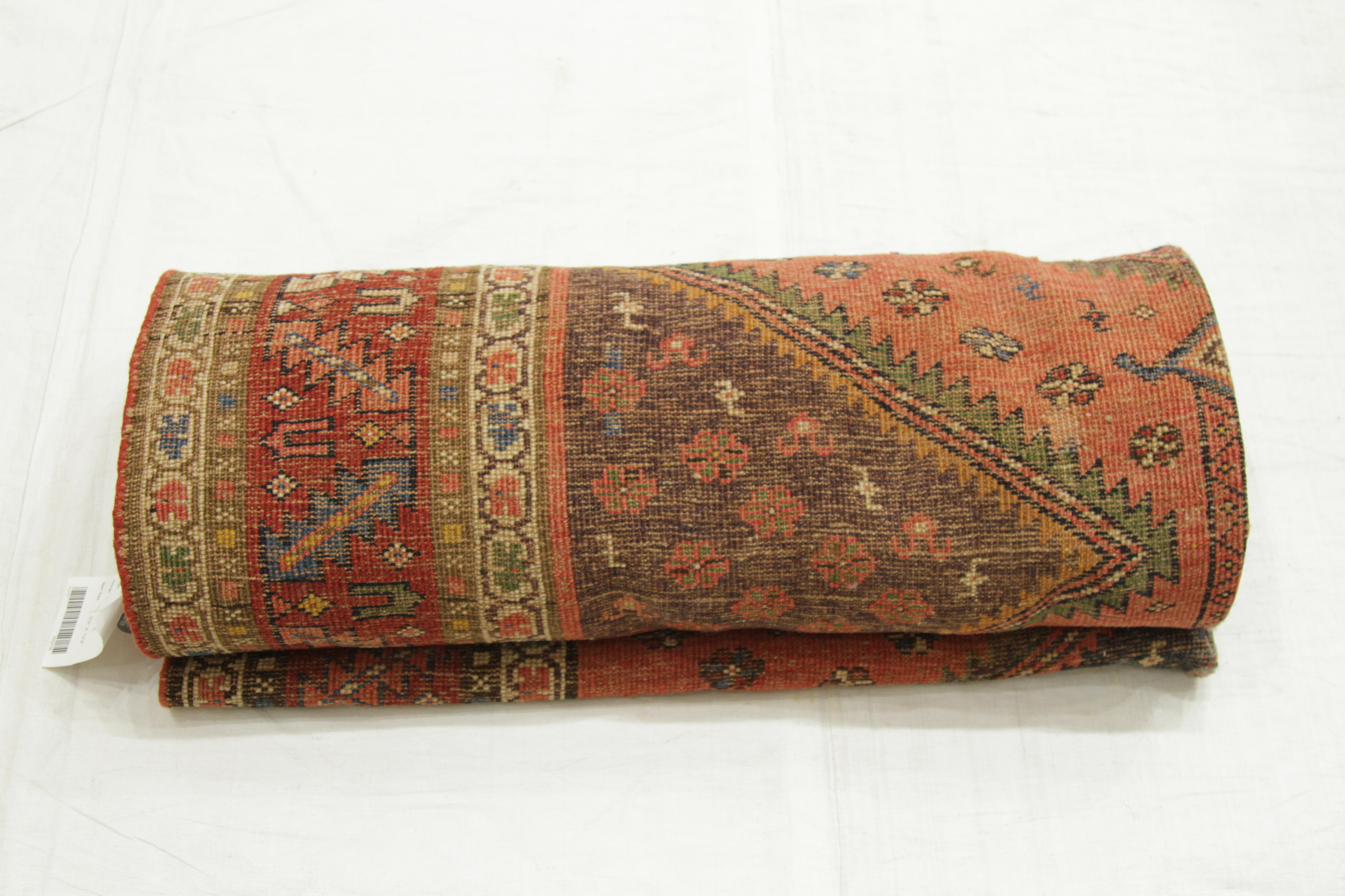 Tapis persan ancien Design/One avec d'élégants motifs géométriques, vers les années 1950 en vente 5
