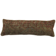 Antique Persian Rug Bolster Pillow