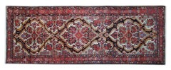 Handmade Antique Rugs, Floral Carpet Runner Oriental Stair Runner Rug for Sale