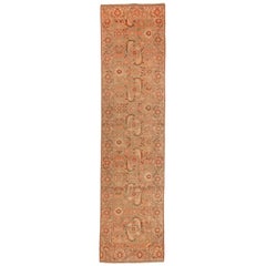 Antiker persischer Teppich im Malayer-Stil mit „Flower Garden“-Muster, um 1910