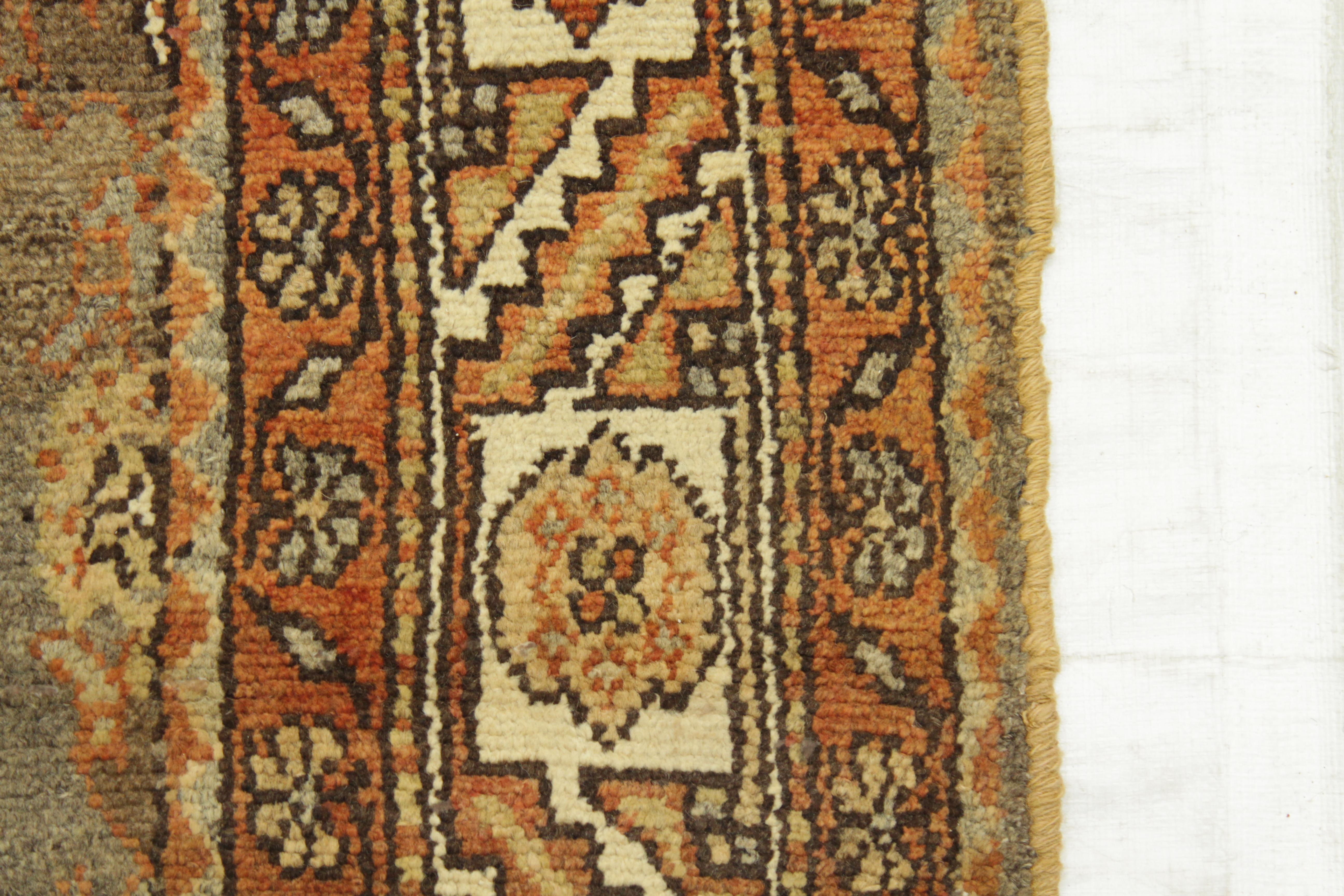 Antique Persian Rug Malayer Style with Tribal Patterns, circa 1930s For Sale 2