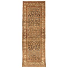 Antique Persian Rug Malayer Style with Tribal Patterns, circa 1930s