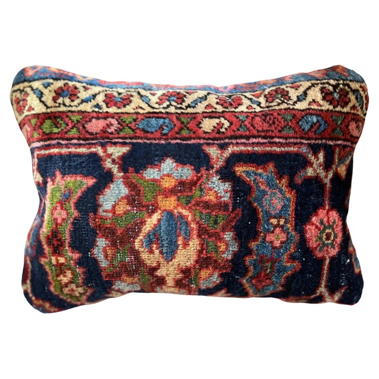 Antique Persian Rug Pillow at 1stDibs