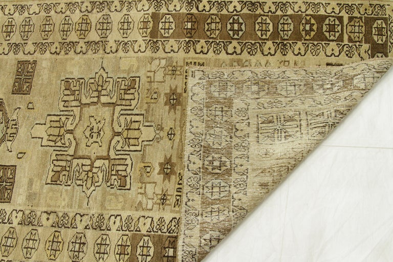Antique Persian Rug Saisan Style with Unique Geometric Patterns, circa ...