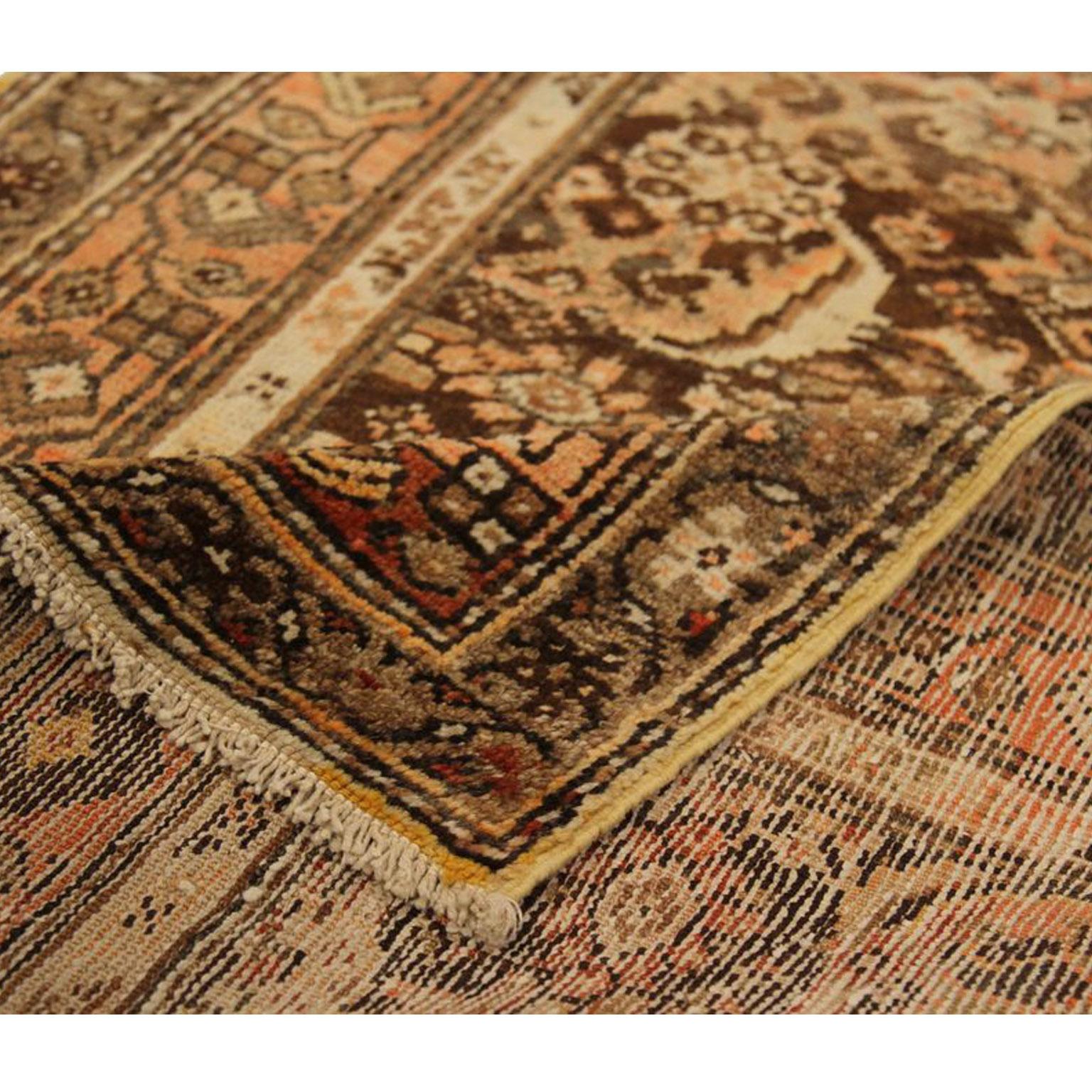 Other Antique Persian Rug Zanjan Style with Full Body Design, circa 1930s For Sale