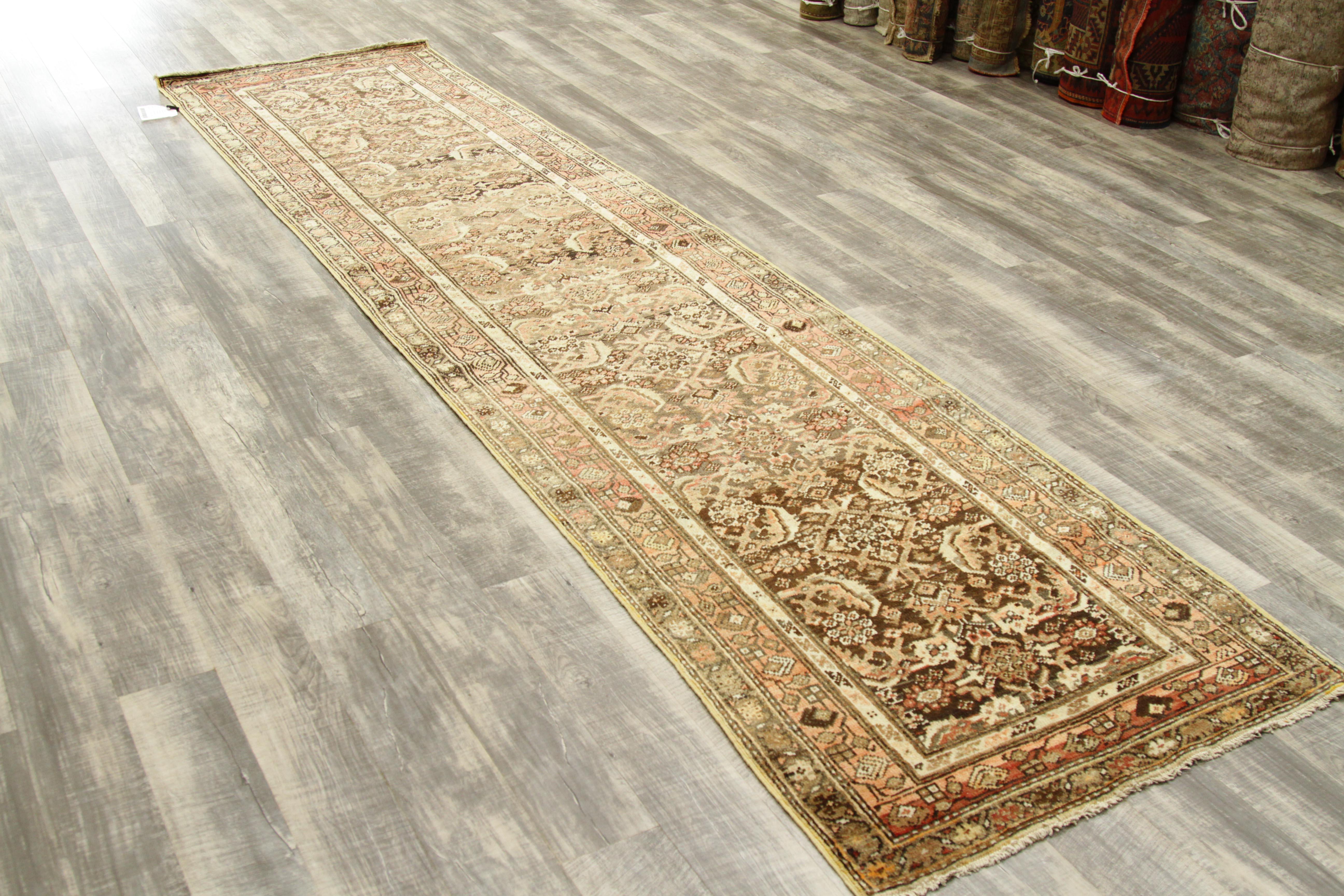 Other Antique Persian Rug Zanjan Style with Full Body Design, circa 1930s For Sale