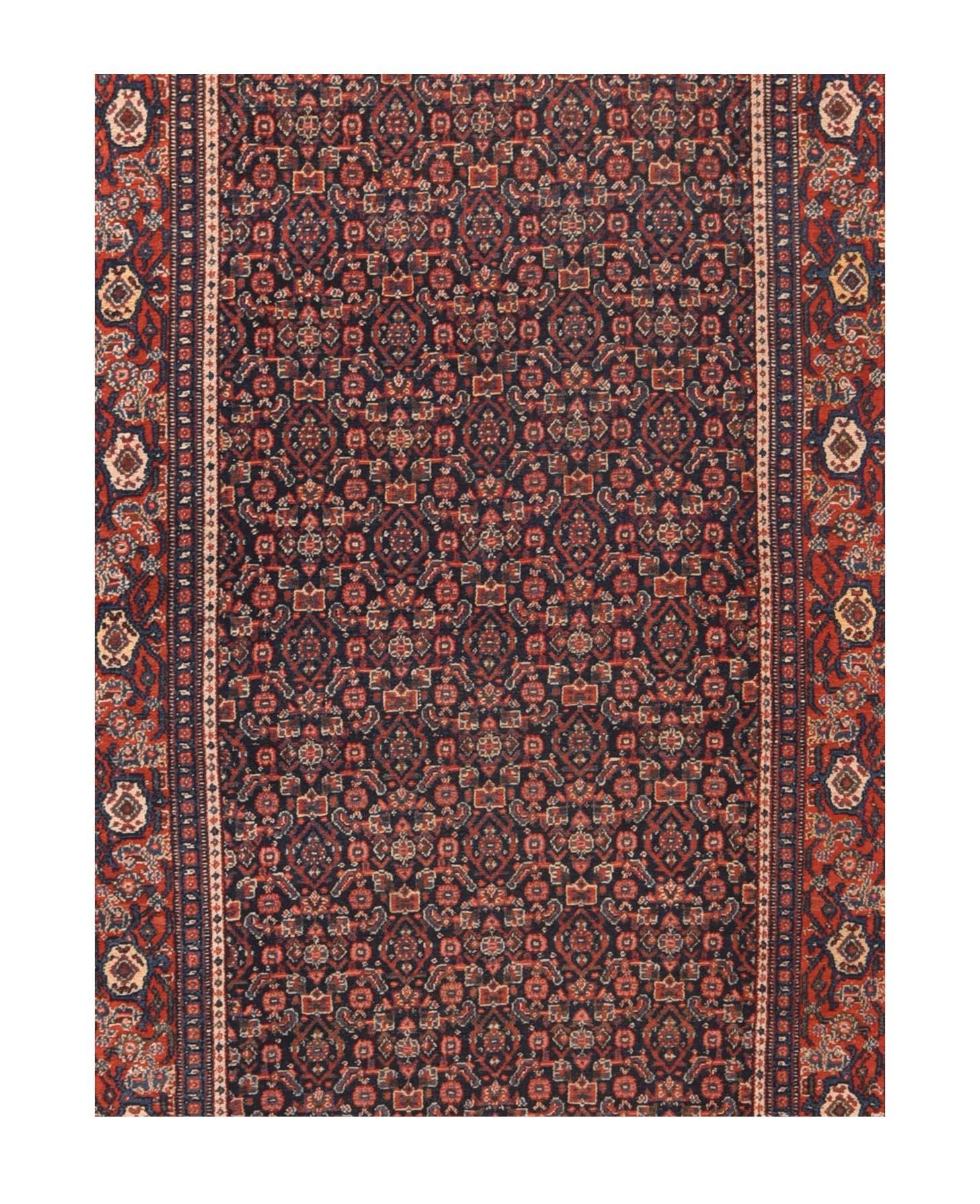 Antique Persian Runner In Excellent Condition For Sale In New York, NY