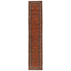 Antique Persian Runner Rug Azarbaijan Design