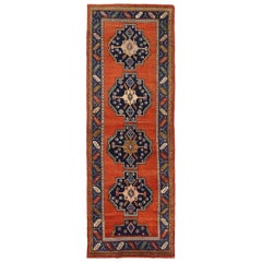 Antique Persian Runner Rug Azarbaijan Design